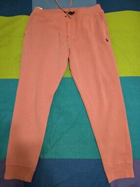 Men's Ralph Lauren Pink Joggers